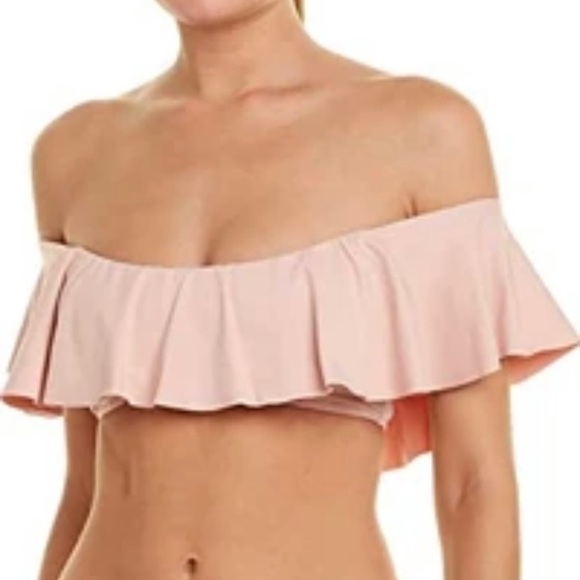Eberjey So Solid Margarita Bikini Top Bandeau - Picture 1 of 4